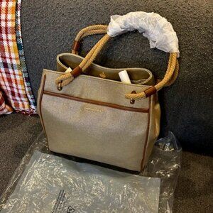 MICHAEL Michael KorsTalia Pale Gold Large Grab Bag Tote